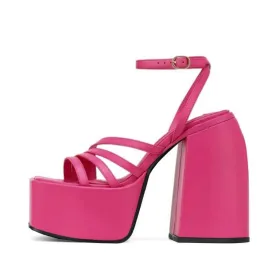 Ava Leather Heels