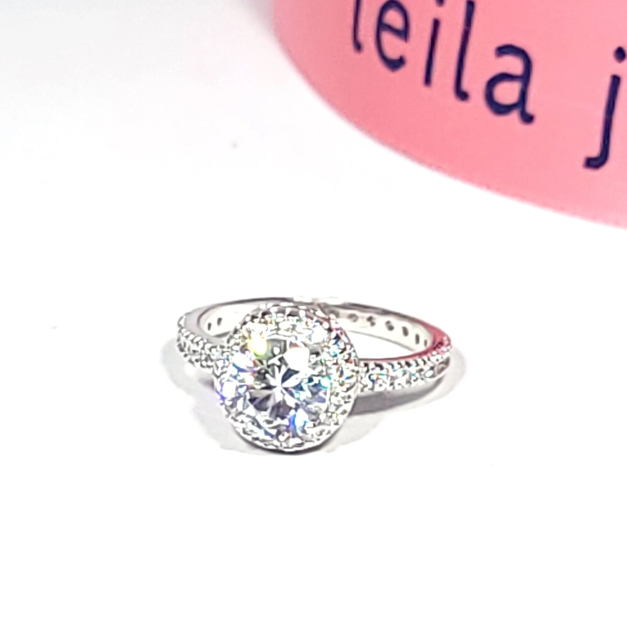 Crystal Cocktail Ring