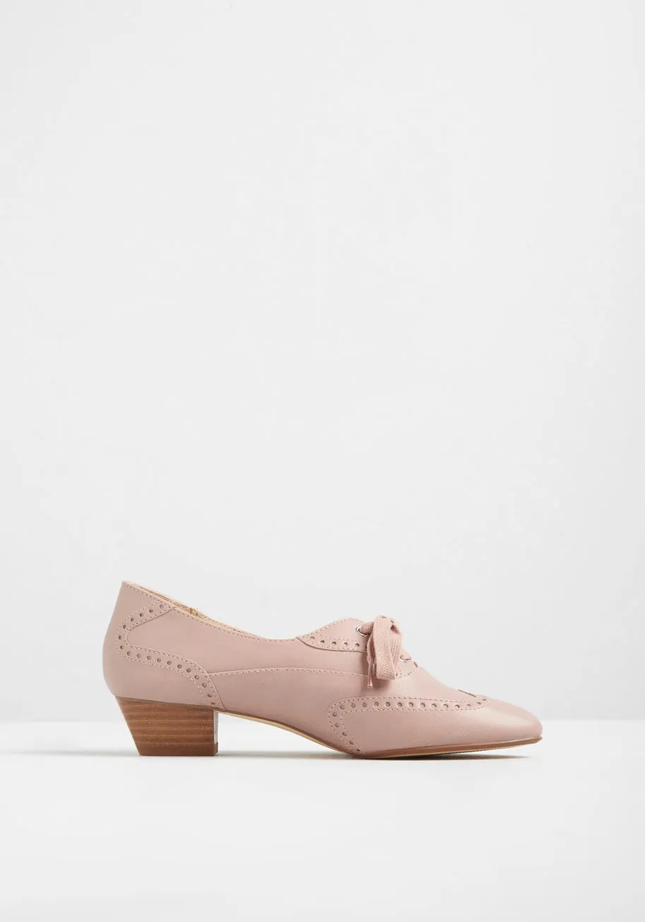 Dapper Direction Oxford Heel