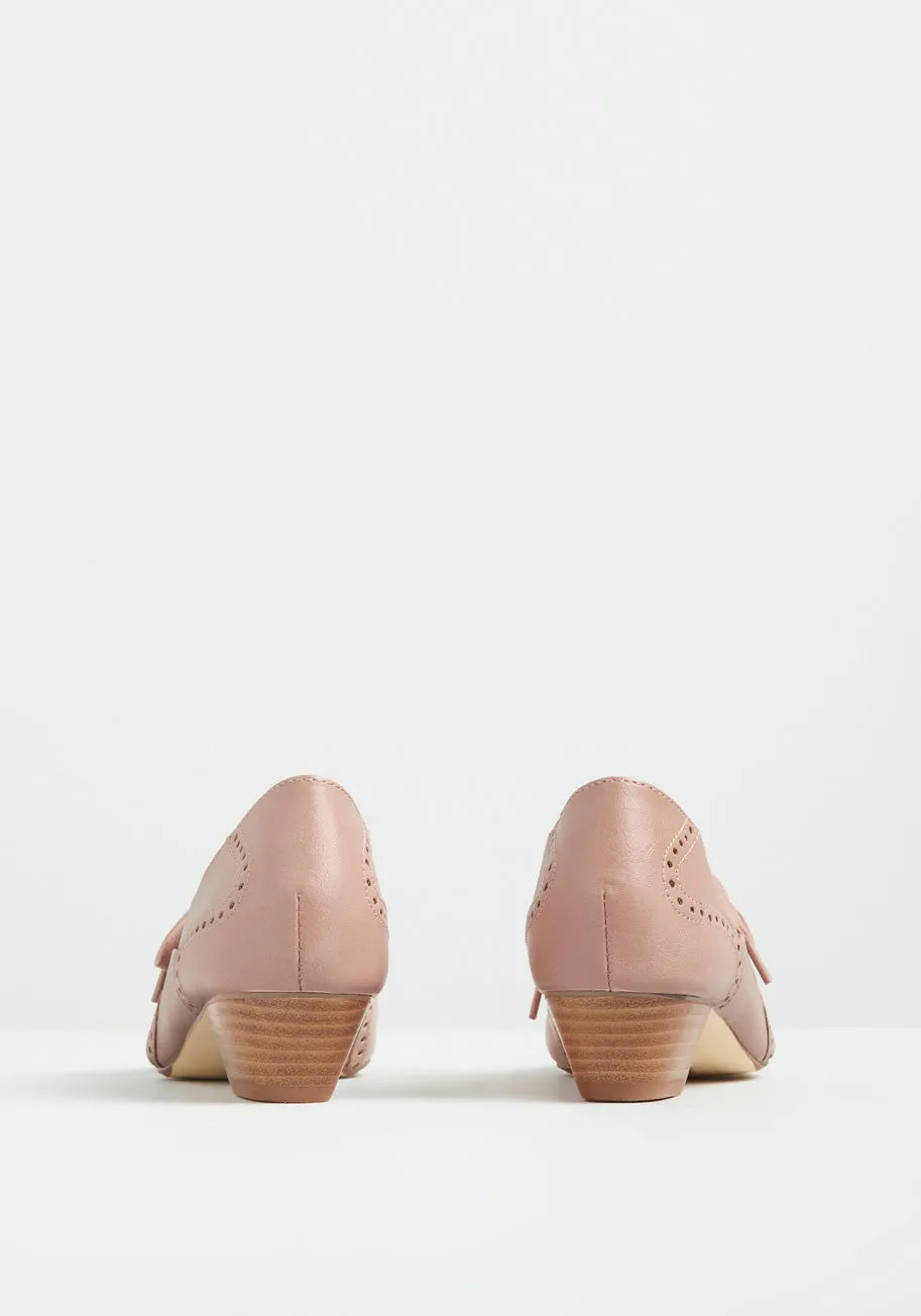 Dapper Direction Oxford Heel