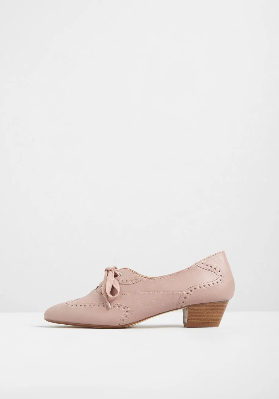 Dapper Direction Oxford Heel