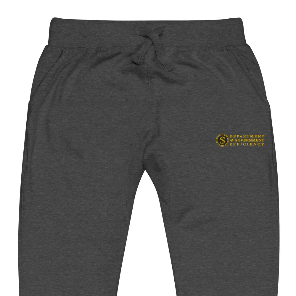 DOGE Embroidered Fleece Sweatpants