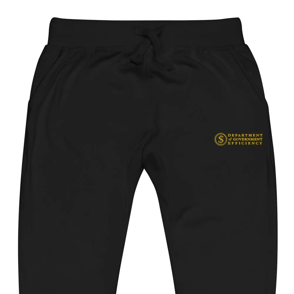 DOGE Embroidered Fleece Sweatpants
