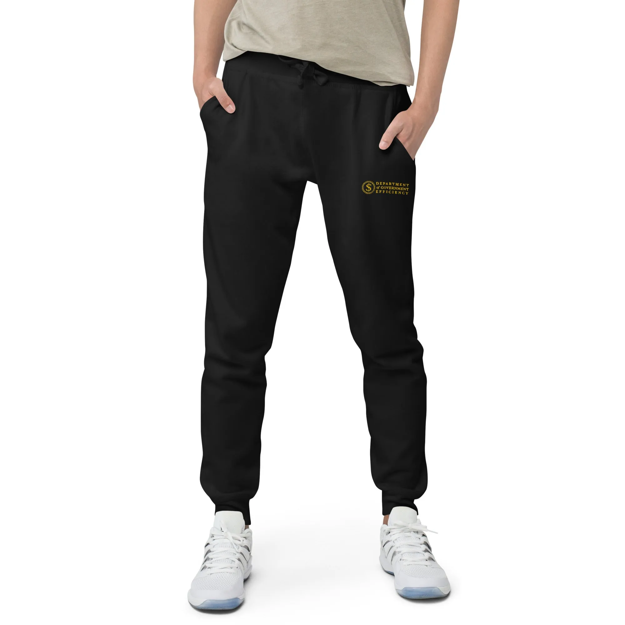 DOGE Embroidered Fleece Sweatpants