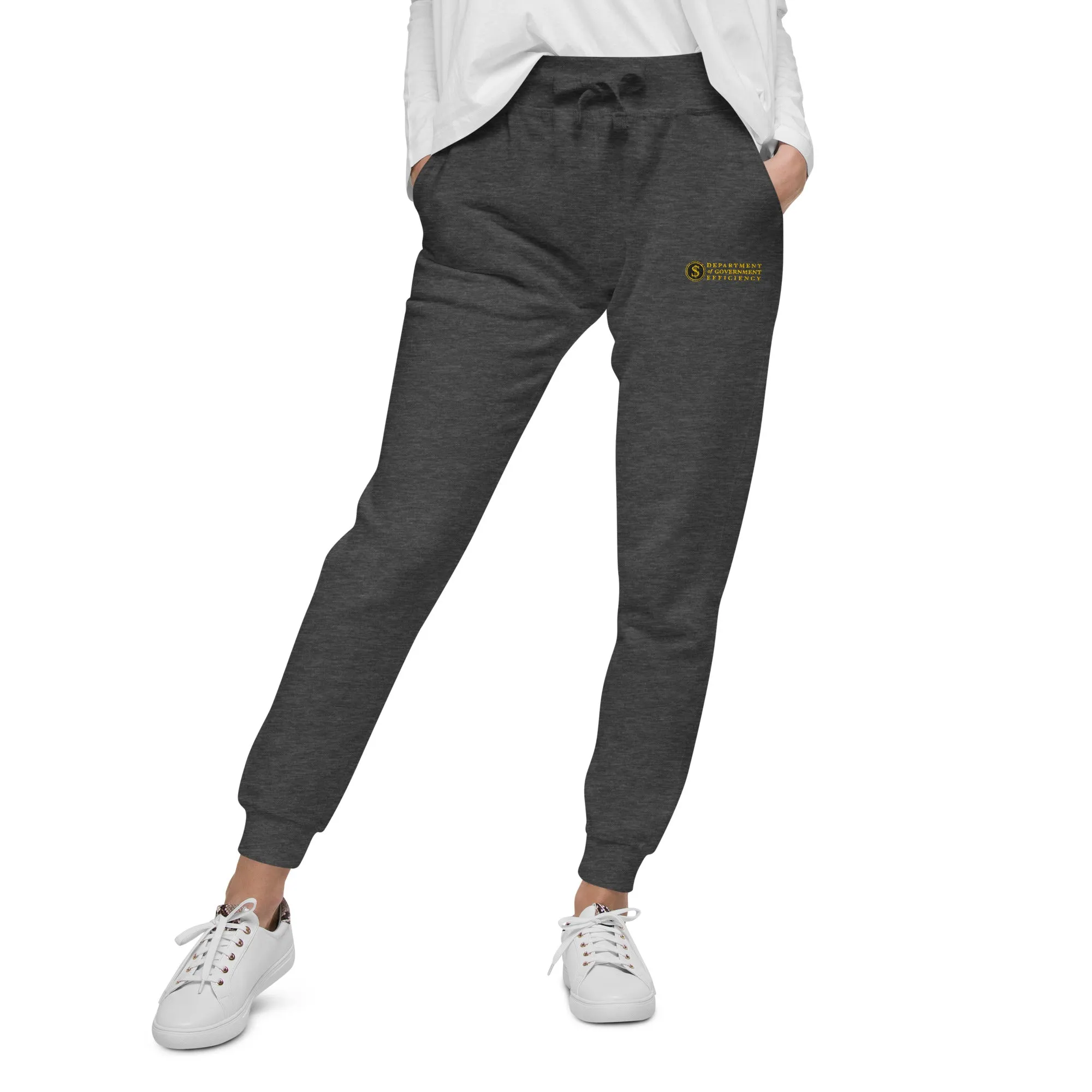 DOGE Embroidered Fleece Sweatpants