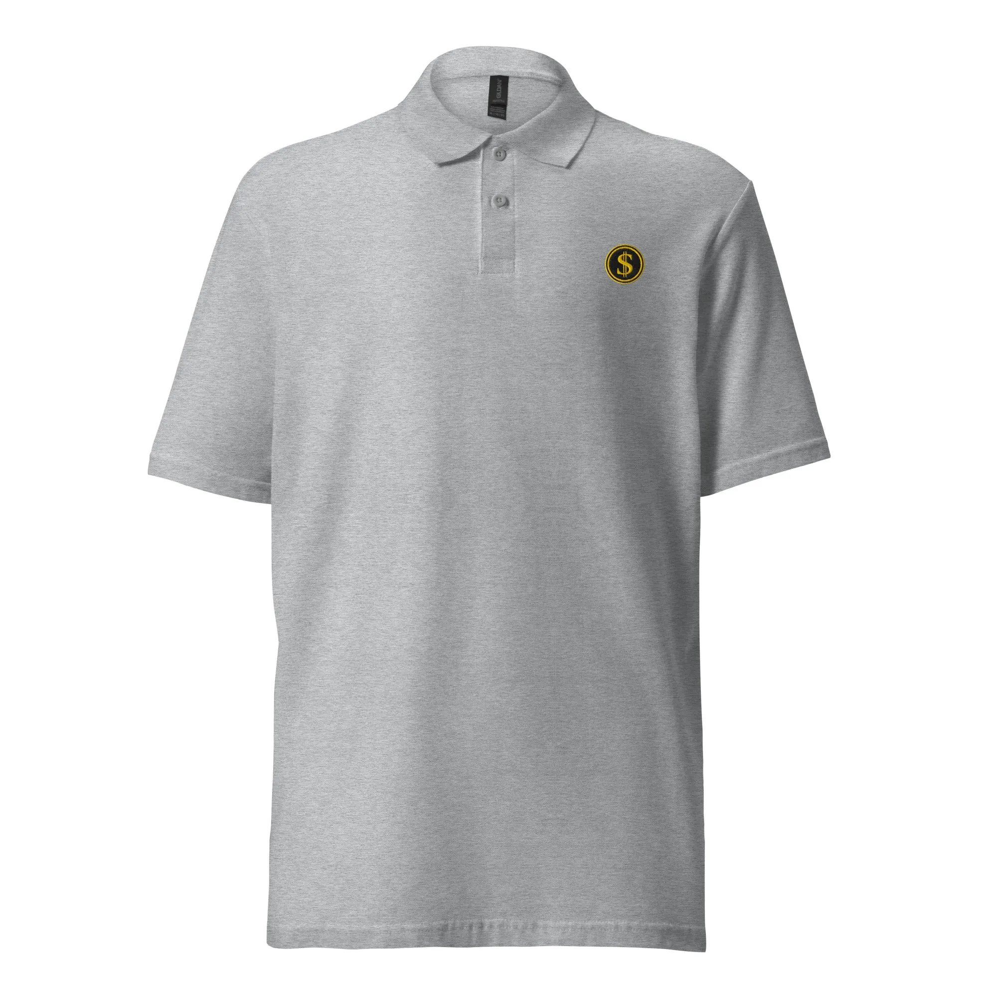 Doge Logo Pique Polo Shirt