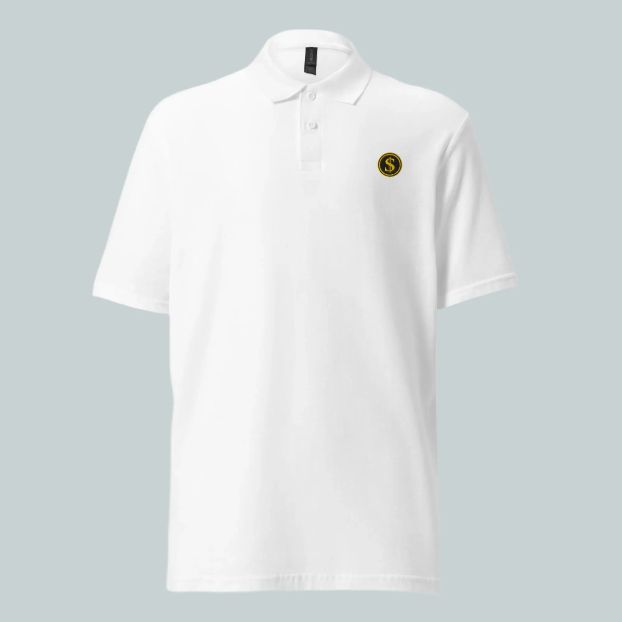 Doge Logo Pique Polo Shirt