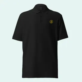 Doge Logo Pique Polo Shirt