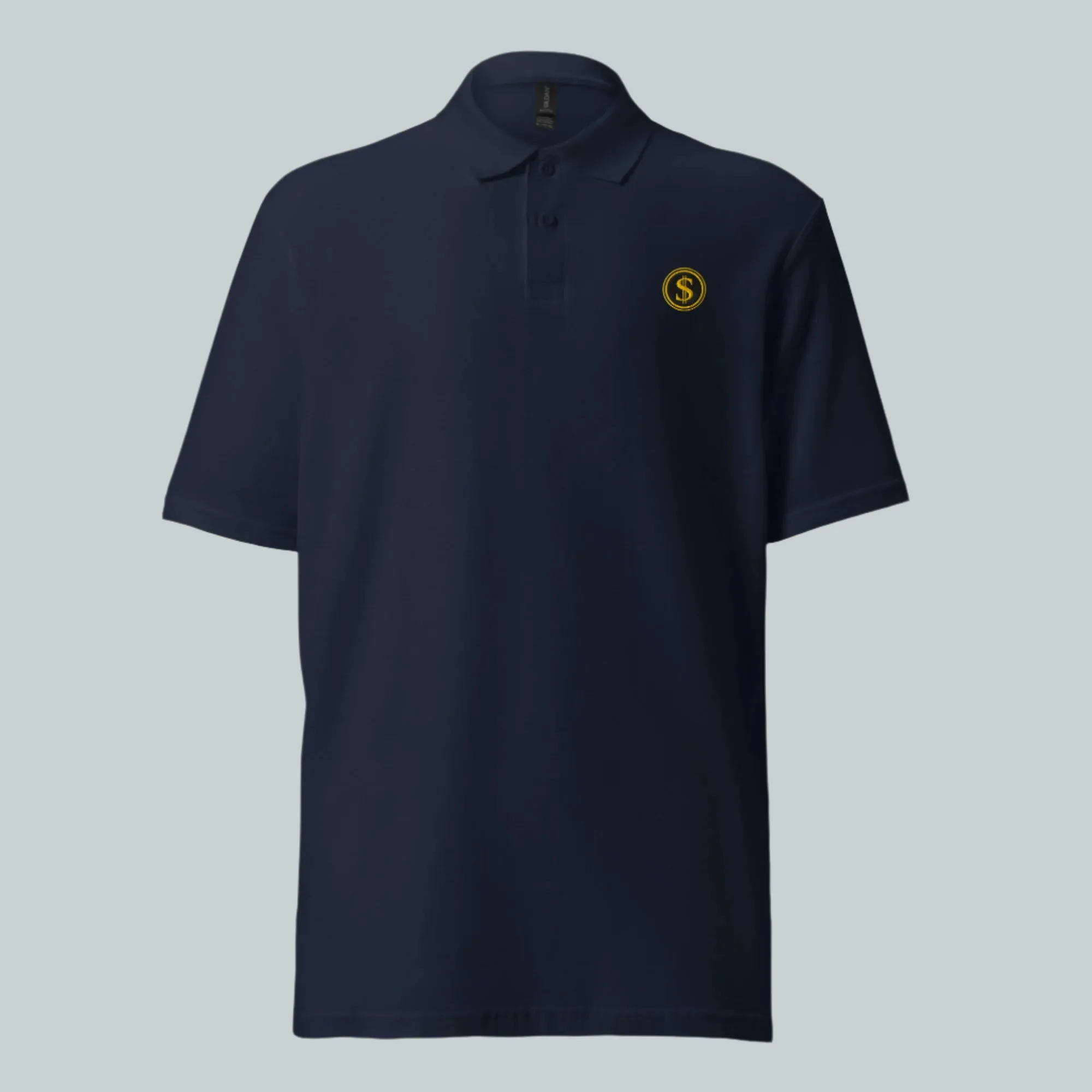 Doge Logo Pique Polo Shirt