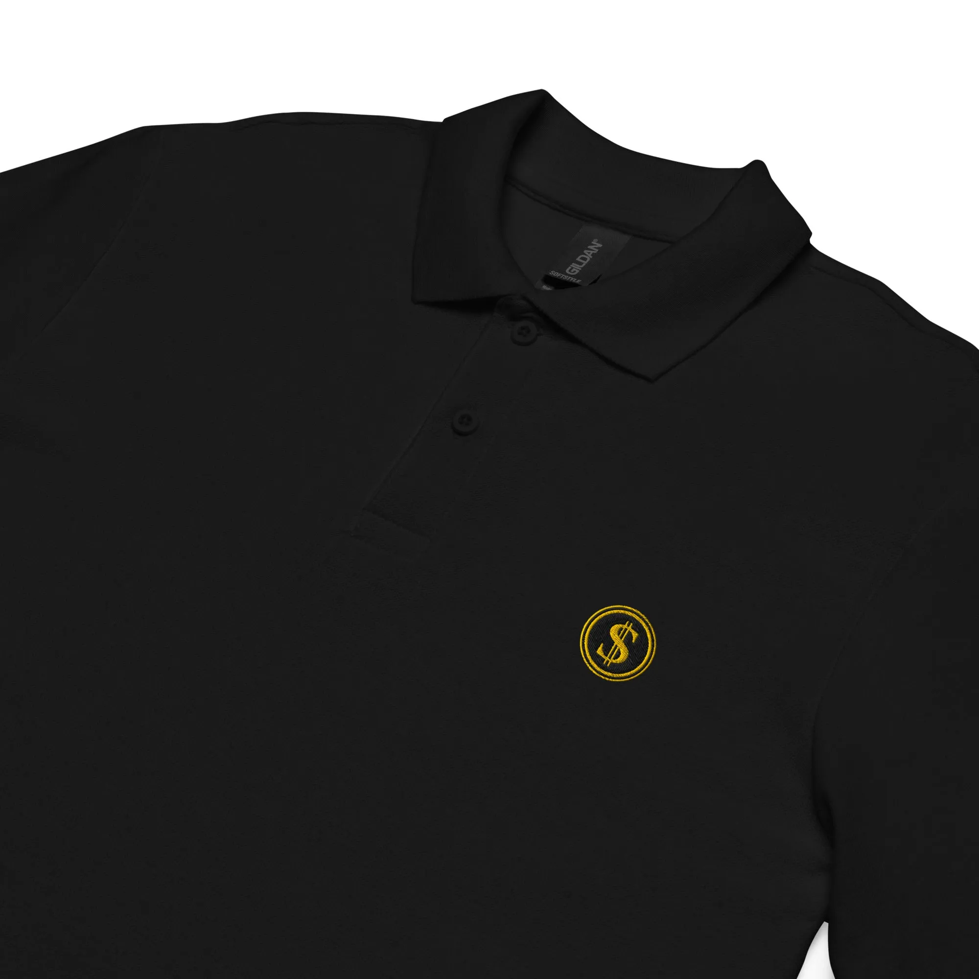Doge Logo Pique Polo Shirt
