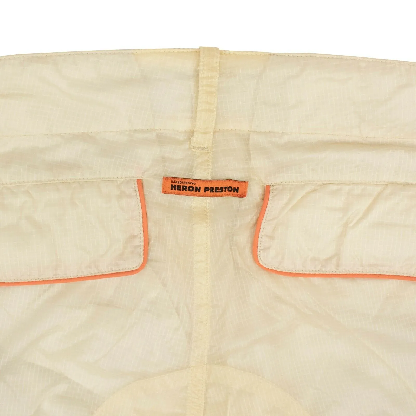 Heron Preston Parachute Cargo Pants - Beige