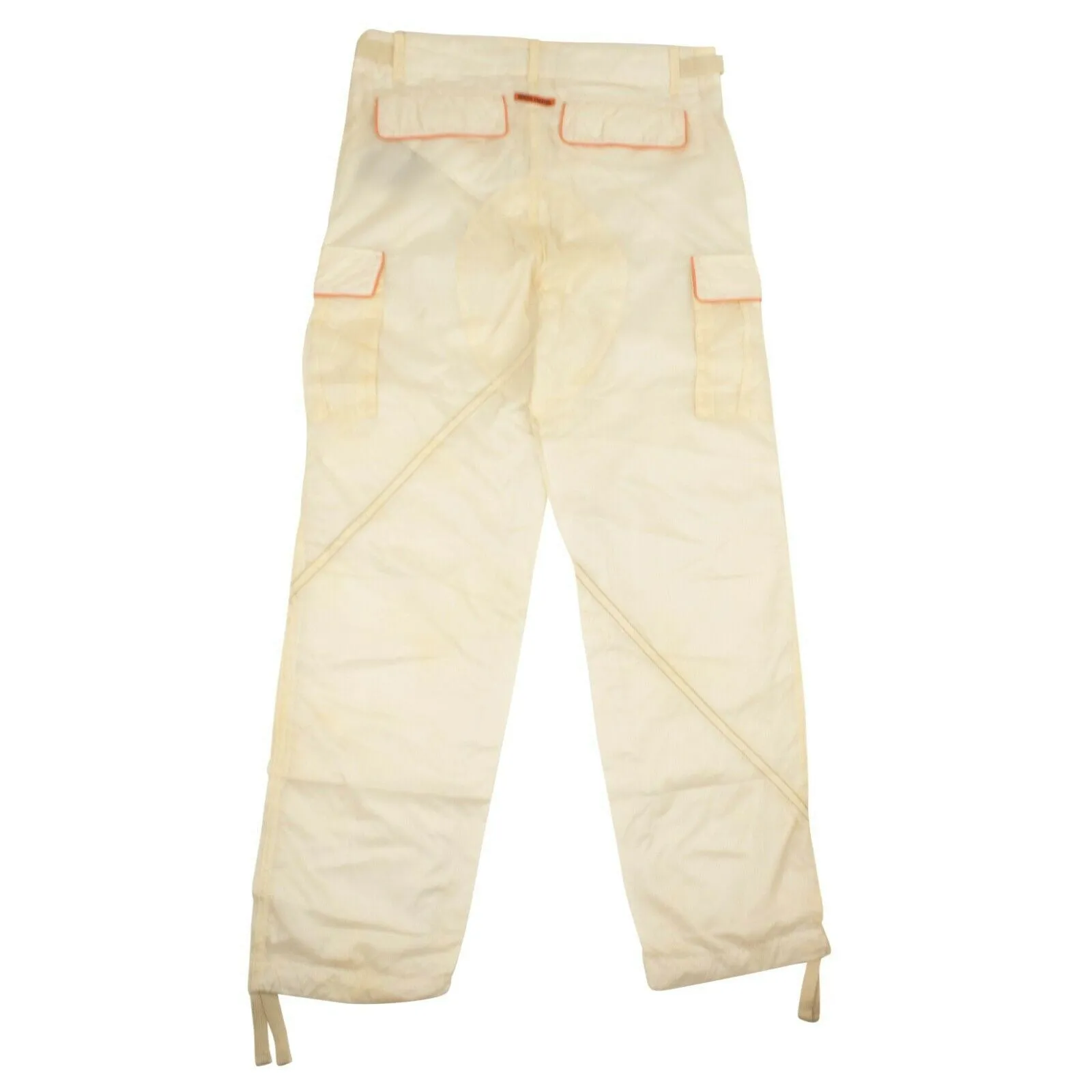 Heron Preston Parachute Cargo Pants - Beige