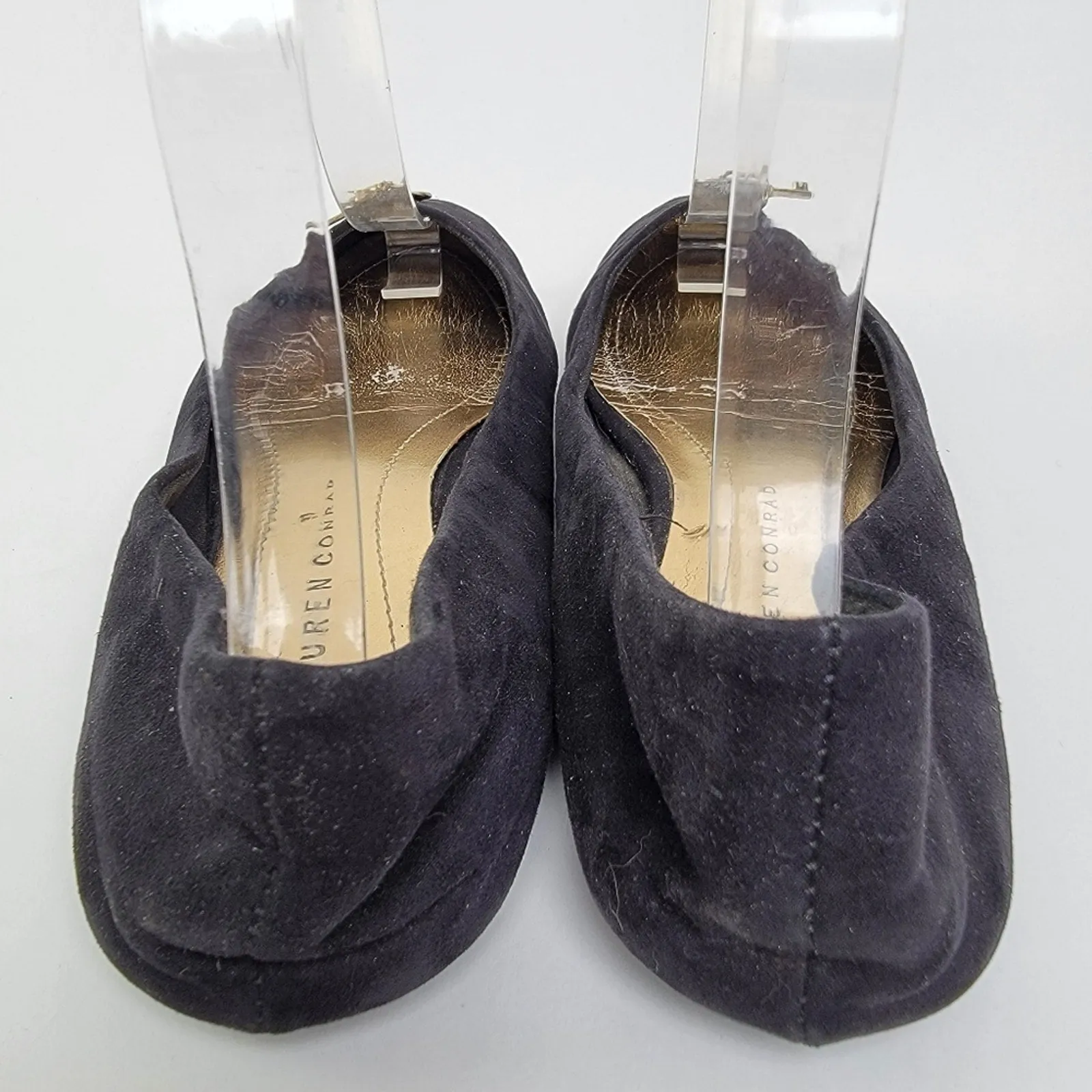 Lauren Conrad Black Lock and Key Ballet Flats - 8