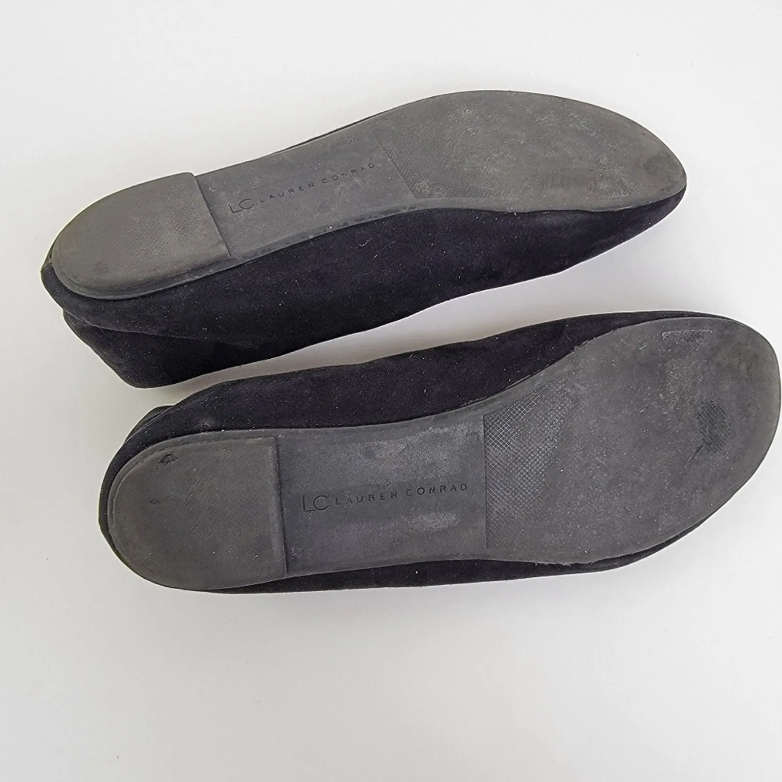 Lauren Conrad Black Lock and Key Ballet Flats - 8