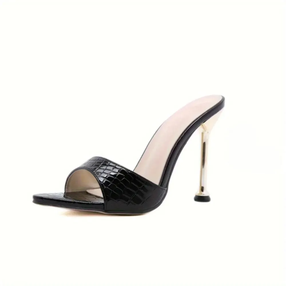 Malys Croc Stilettos
