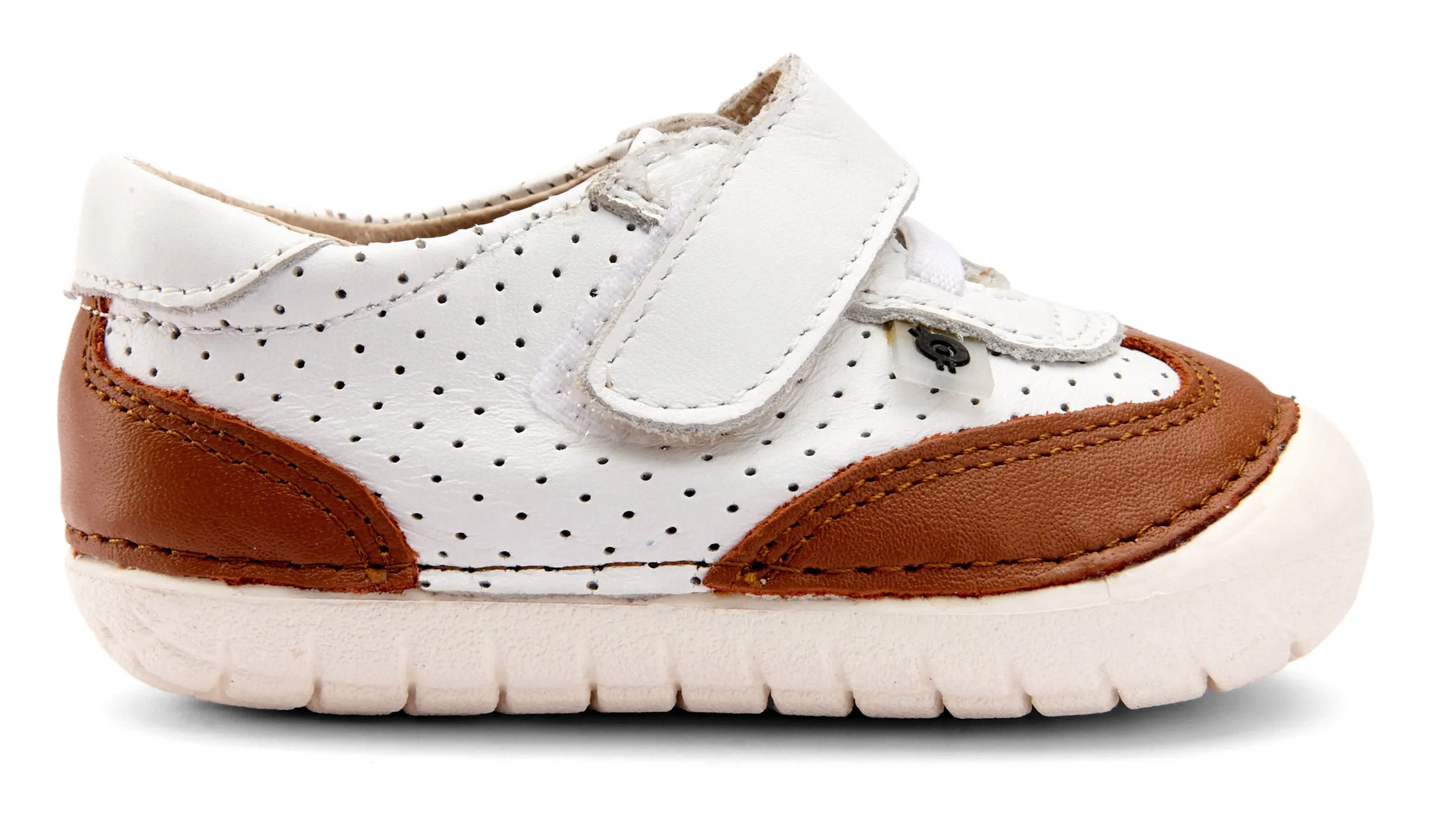 Old Soles Boy's and Girl's Prize Pave Sneakers - Snow/Tan