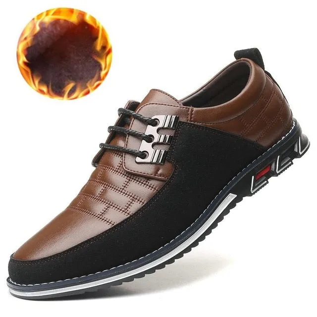 Oxfords Leather Men Shoes