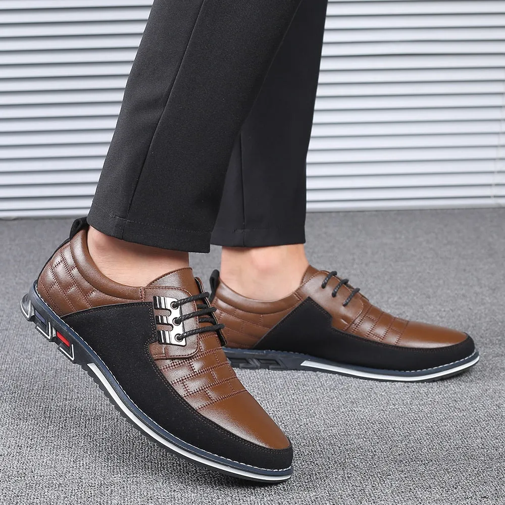Oxfords Leather Men Shoes