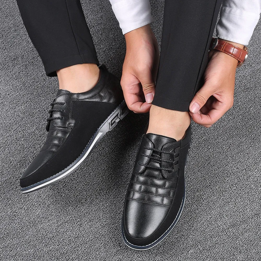 Oxfords Leather Men Shoes