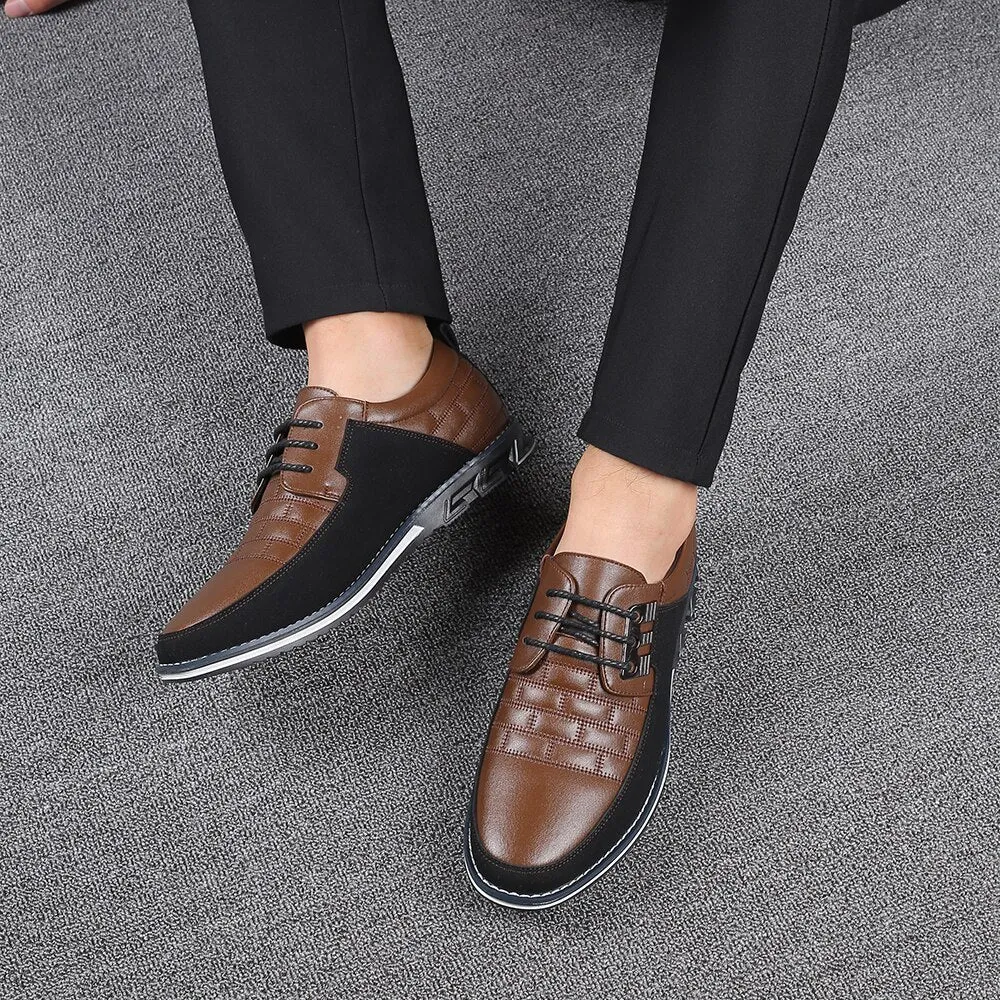 Oxfords Leather Men Shoes