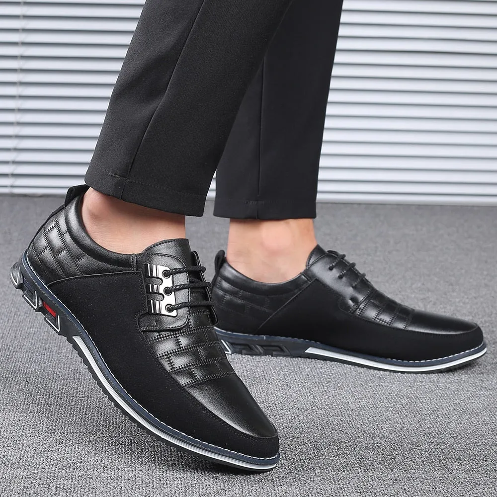 Oxfords Leather Men Shoes