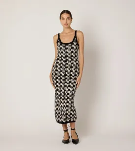 Payton Midi Dress | Biarritz Black