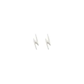 Snap Earrings Tiny Flash Silver