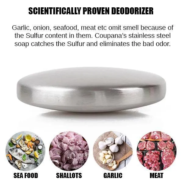 Stainless Steel Deodorizer Soap
