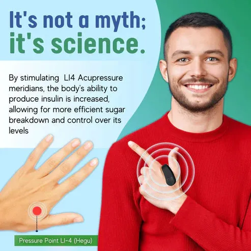 Sugar Control LI4 Acupressure Point Clip | Buy One Get One Free