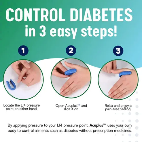 Sugar Control LI4 Acupressure Point Clip | Buy One Get One Free