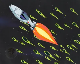 Superman the Animated Series Original Production Cel: The Last Ship