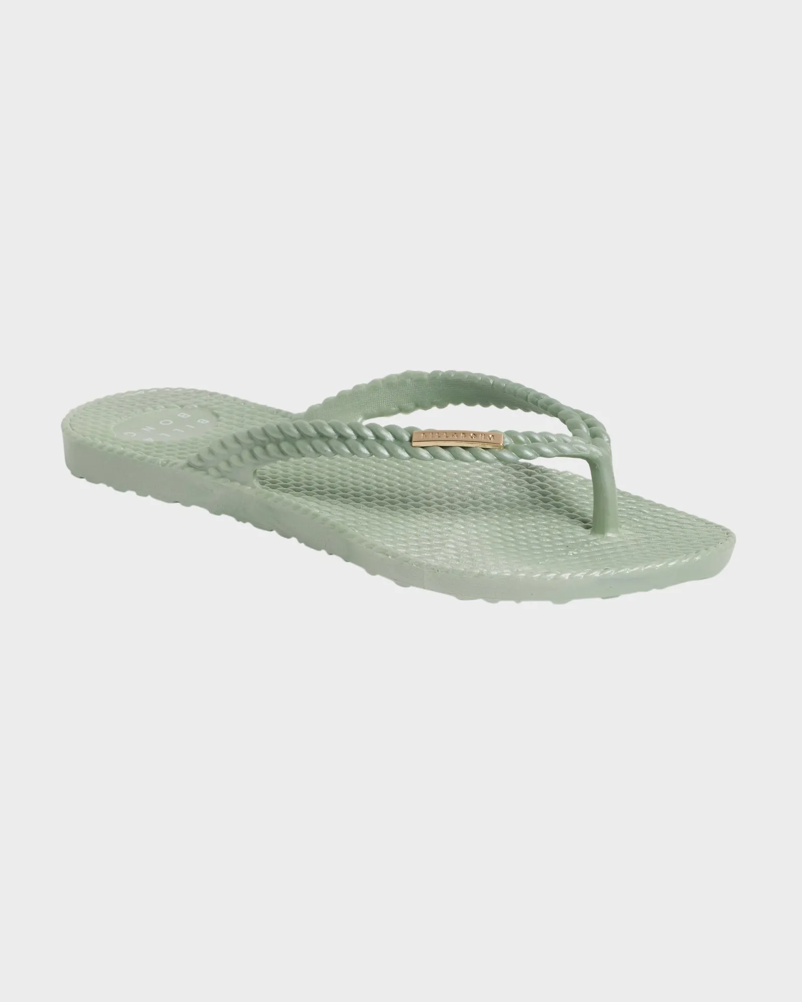 Womens Kick Back Metallic Sandals