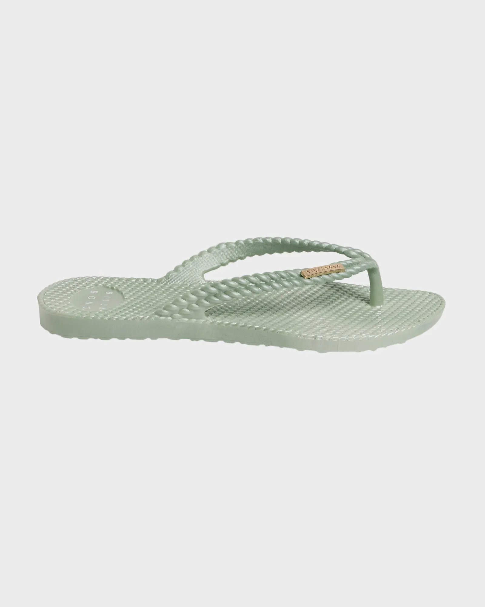 Womens Kick Back Metallic Sandals